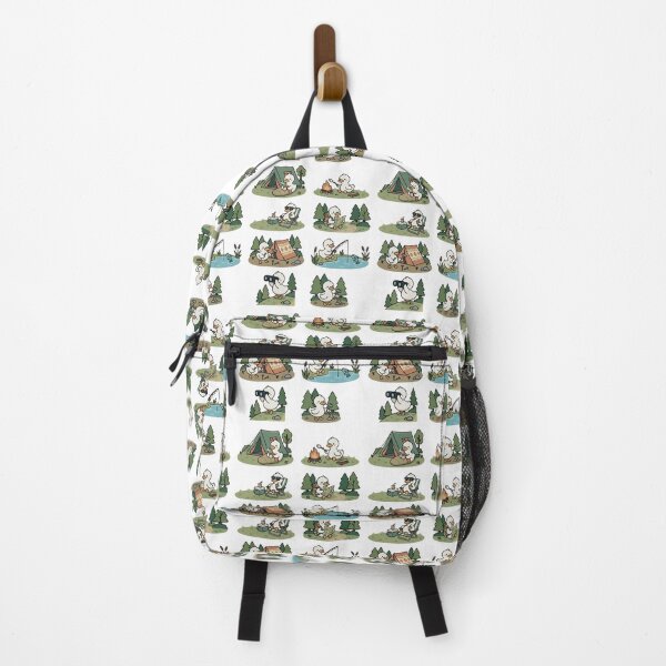 Item preview, Cute Duck Camping Cozy Outdoor Adventure designed and sold by FreshVibe Prints.