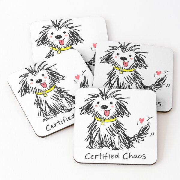 Item preview, Chaos Pup sticker designed and sold by Jaideep Walia.