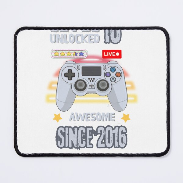 Item preview, 10th Birthday T-shirt 10yr 10 Year Old Birthday Level 10 Unlocked Awesome Since 2016 10th Birthday Gaming T-shirt designed and sold by Zibis09.