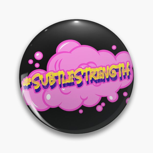 Artikelvorschau, #SubtleStrength Hashtag-T-Shirt entworfen und verkauft von DwishOriginals.