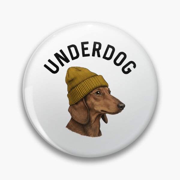 Item preview, Dog Daschund Hip Underdog Vibe Funny Doxie Humor Dogs Lover Gift Hipster Birthday designed and sold by DogLover332.