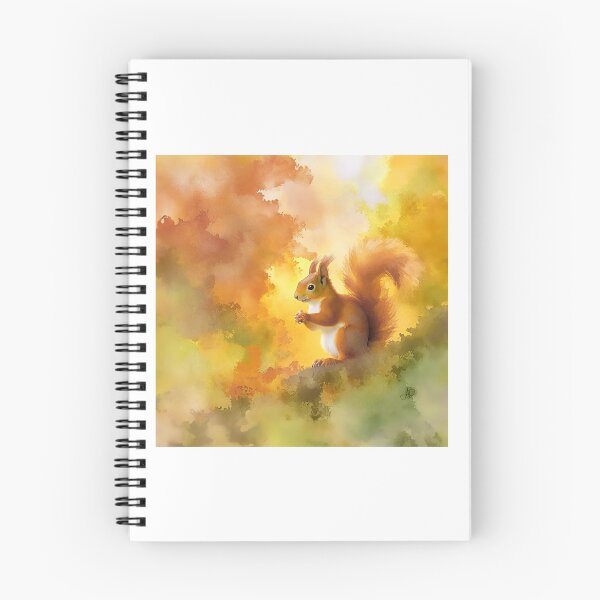 Item preview, Red Squirrel on a branch Signature Art Collection designed and sold by SadSacDesigns.