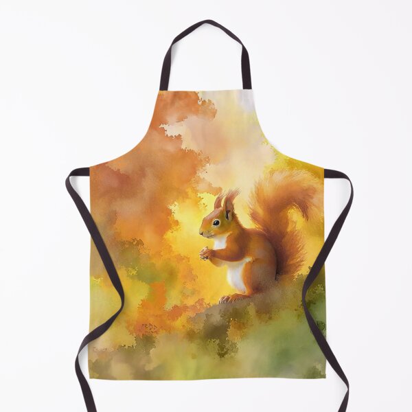 Item preview, Red Squirrel on a branch Signature Art Collection designed and sold by SadSacDesigns.