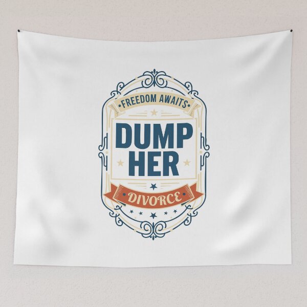 Item preview, Divorce Party Dump Her Freedom Awaits Finally designed and sold by LuminOrb.
