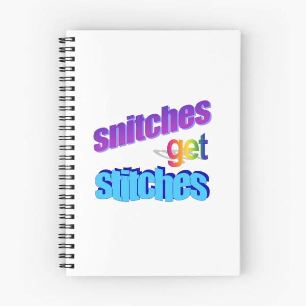Item preview, snitches get stitches Wordart designed and sold by WorddArtt.