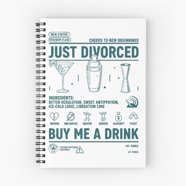 Item preview, Divorce Just Divorced Newly Divorced Finally designed and sold by LuminOrb.