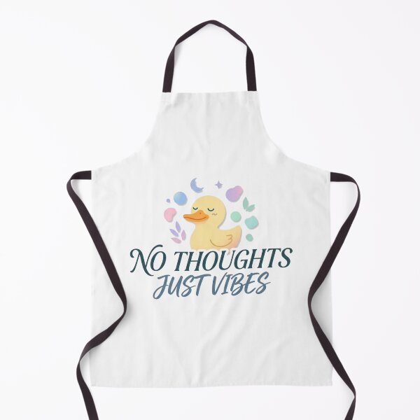 Item preview, No Thoughts Just Vibes Aesthetic Meme Design designed and sold by Quiet Mode Studio.
