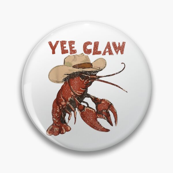 Item preview, Yee Claw Funny Crawfish Cowboy Cajun Seafood Vintage designed and sold by WSTRap.