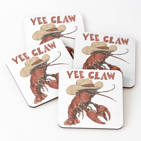 Item preview, Yee Claw Funny Crawfish Cowboy Cajun Seafood Vintage designed and sold by WSTRap.
