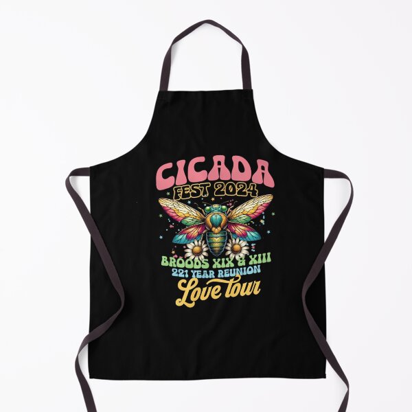 Item preview, funny colorful cicada invasion t-shirts band style concert tee pretty bright cicada t-shirts novelty cicada shirts  designed and sold by glater.