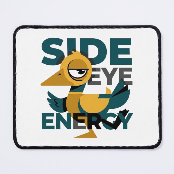 Item preview, Side Eye Energy Funny Reaction Meme designed and sold by Quiet Mode Studio.