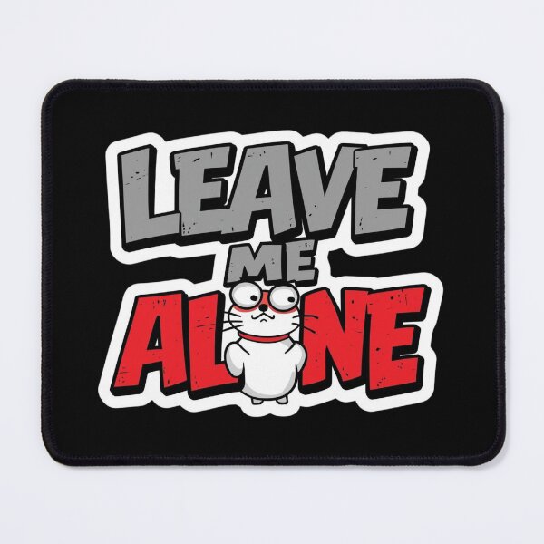 Item preview, Introvert cute BLACK cat ver 5 |animal humour|Pet Day | Cat animals meme-Funny Pet Lover Meme – Cute Cat & Dog Sticker | Kitty Kitten Animal Humor | Cat Lover Gift designed and sold by mndesignworx.