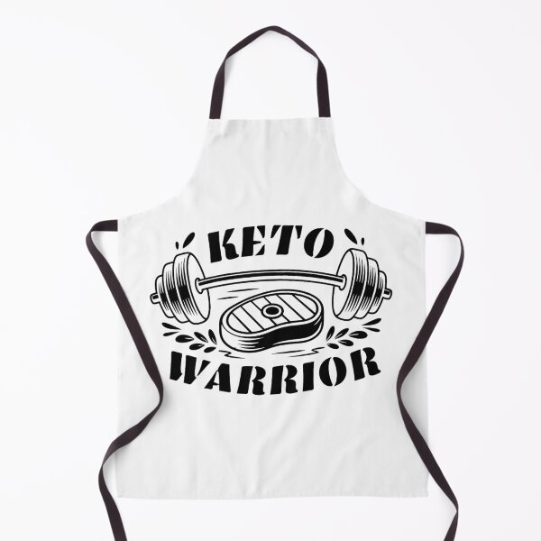 Item preview, Keto Warrior - Dark Minimalist Fitness & Ketogenic Art designed and sold by DOROTA-0909.