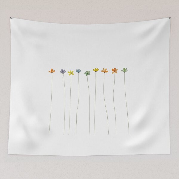 Item preview, Colorful wild cornflowers designed and sold by uunaa.