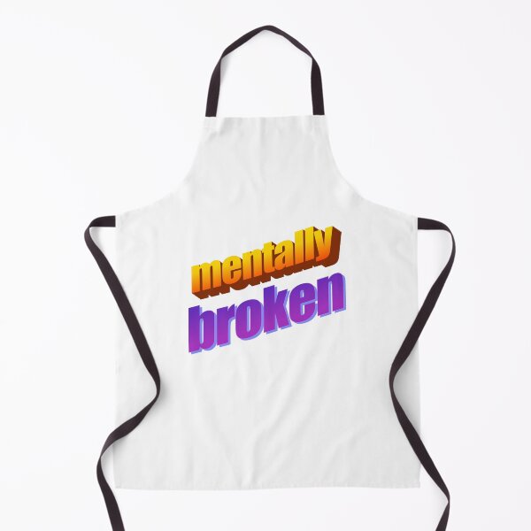 Item preview, mentally broken Wordart designed and sold by WorddArtt.