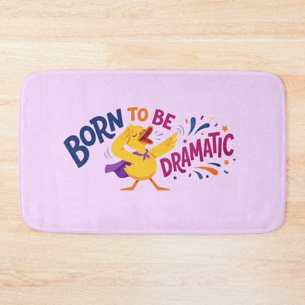 Item preview, Born To Be Dramatic Funny Aesthetic Meme designed and sold by Quiet Mode Studio.