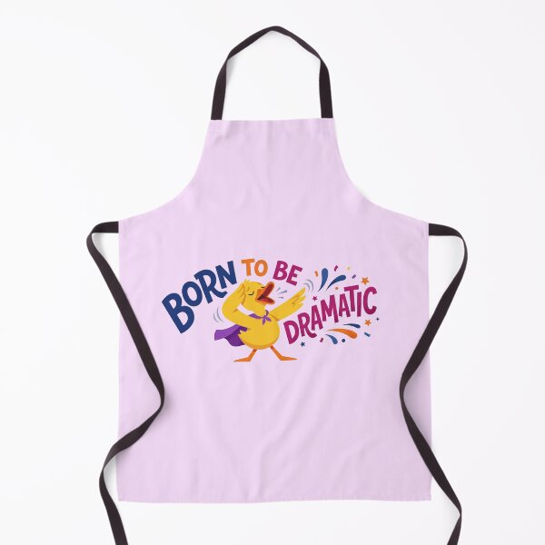 Item preview, Born To Be Dramatic Funny Aesthetic Meme designed and sold by Quiet Mode Studio.