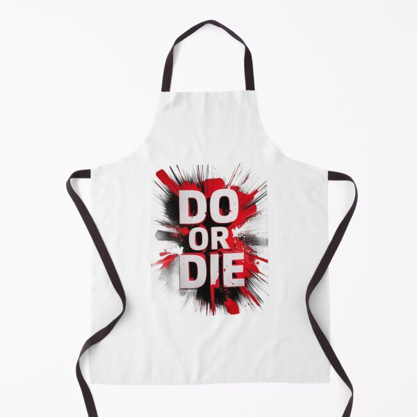 Item preview, DO OR DIE Motivational T-Shirt | Bold Red Black Splatter Graphic Tee | No Excuses Hustle Design designed and sold by Clintora.
