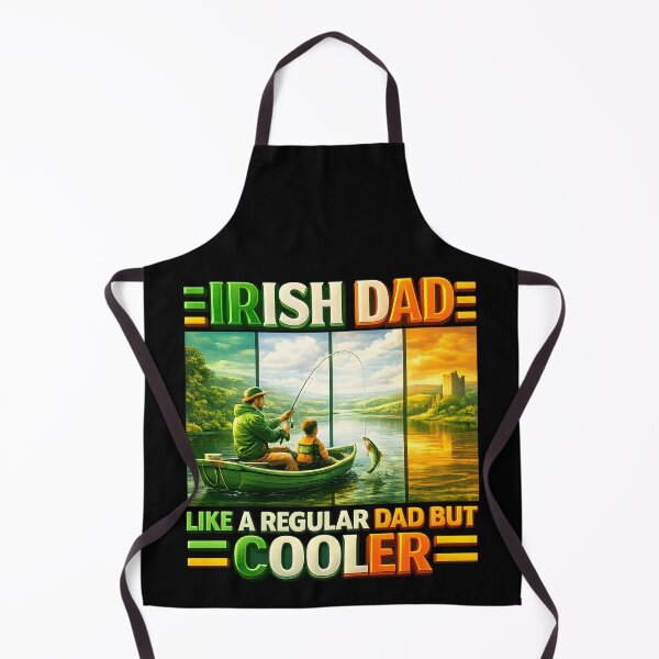 Item preview, Irish Dad Like A Regular Dad But Cooler Ireland American Irish UK designed and sold by OliDesigns.