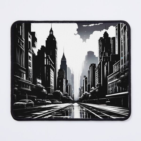 Item preview, Black and Wight City drawing designed and sold by ArDi9168.