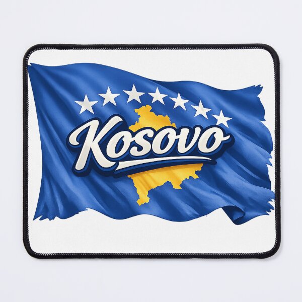 Item preview, Kosovo Flag Waving Design – Kosovo National Pride Graphic, Balkan Flag Artwork, Kosovo Heritage Gift designed and sold by GarnerSupplyCo.