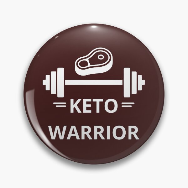 Item preview, Keto Warrior - Funny Gym & Ketogenic Diet Fitness Design designed and sold by DOROTA-0909.