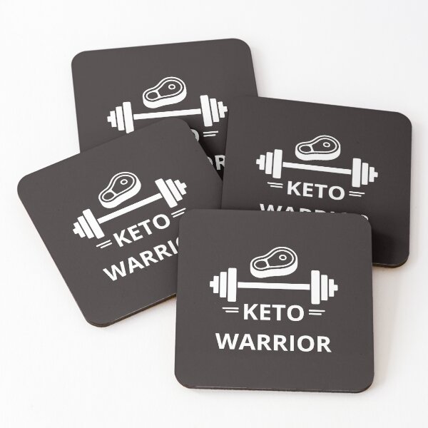 Item preview, Keto Warrior - Funny Gym & Ketogenic Diet Fitness Design designed and sold by DOROTA-0909.