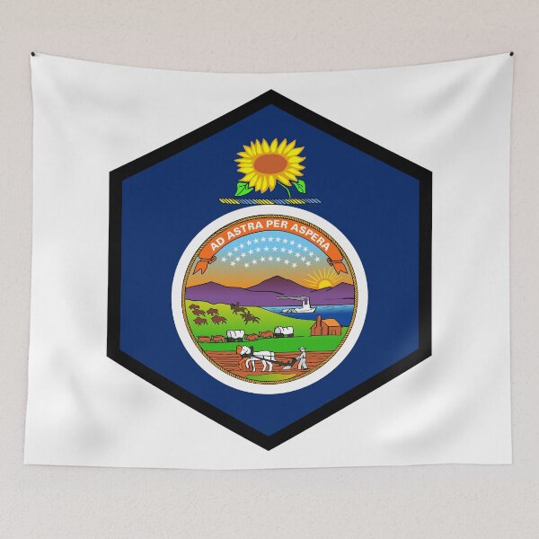Item preview, KANSAS HEXAGONAL SEAL designed and sold by dreamyguy.