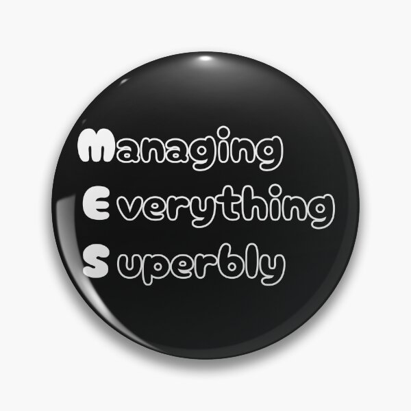 Item preview, Funny MES Chemical Engineering Acronym Pun designed and sold by ThePungineer.