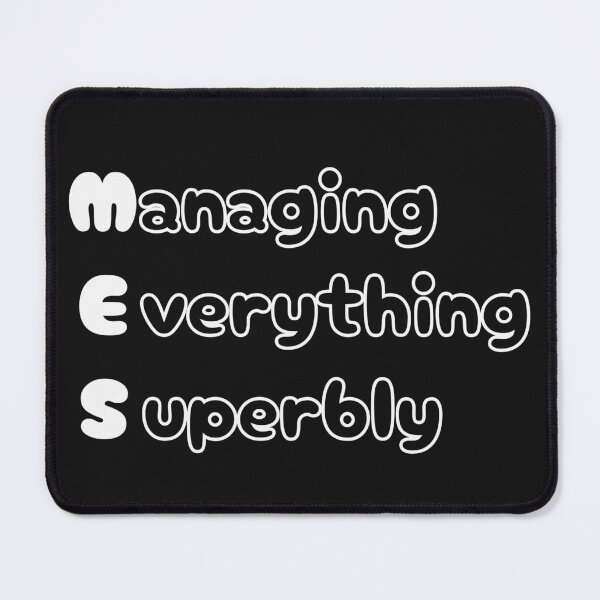 Item preview, Funny MES Chemical Engineering Acronym Pun designed and sold by ThePungineer.