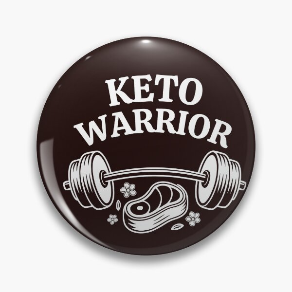 Item preview, Keto Warrior - Funny Gym & Ketogenic Diet Fitness Graphic designed and sold by DOROTA-0909.