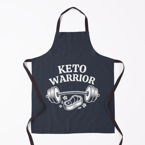 Artikelvorschau, Keto Warrior – Lustige Grafik zum Thema Fitnessstudio und ketogene Diät entworfen und verkauft von DOROTA-0909.