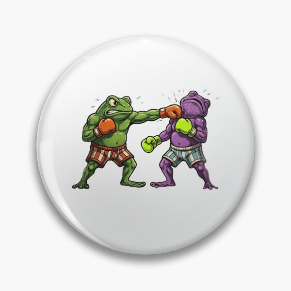 Item preview, Frog Boxing Match – Cute Animal designed and sold by SOUFIANE1991.