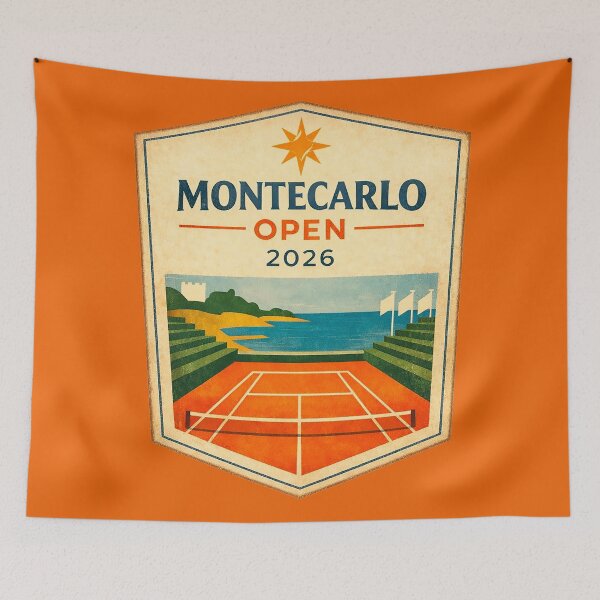 Item preview, Montecarlo Open 2026, where tennis meets the sea, luxury and sunshine designed and sold by bisha.