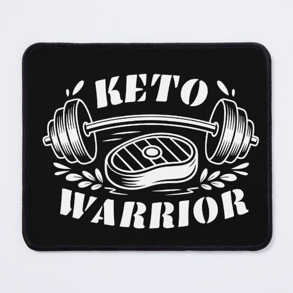 Item preview, Keto Warrior – Gym & Bodybuilding Steak Barbell Design designed and sold by DOROTA-0909.