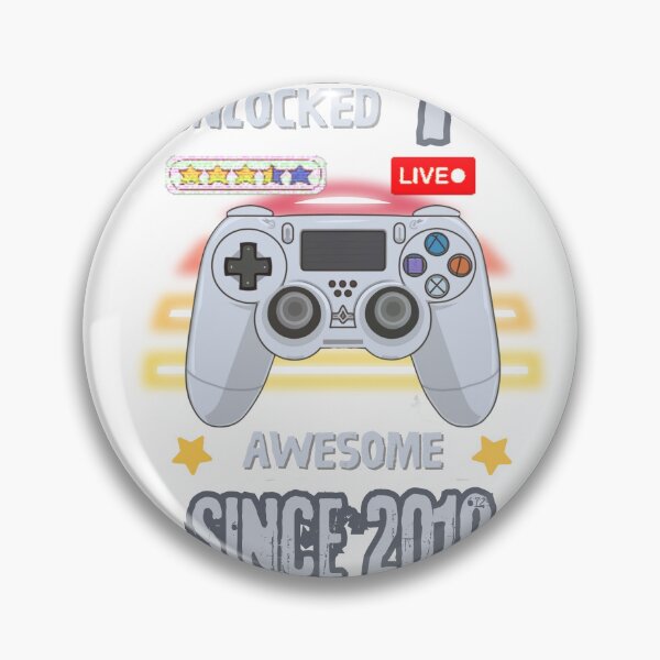 Item preview, 7th Birthday T-shirt 7yr 7 Year Old Birthday Level 7 Unlocked Awesome Since 2019 7th Birthday Gaming T-shirt designed and sold by Zibis09.