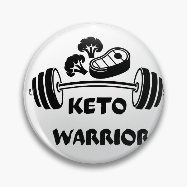 Item preview, Keto Warrior - Funny Low Carb Diet Fitness designed and sold by DOROTA-0909.