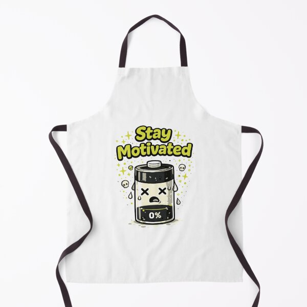 Item preview, Stay Motivated Funny Burnout Battery Design designed and sold by Tattee.