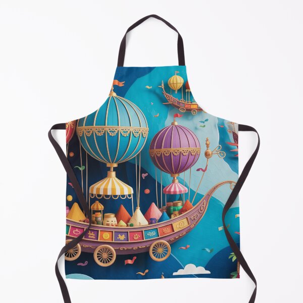 Item preview, Flying Spice Bazaar - Oriental Trading Fleet designed and sold by Paper Wonderland.