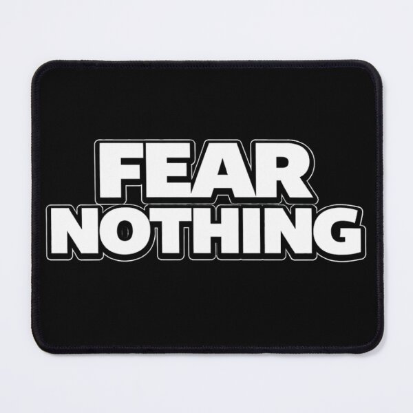 Item preview, Fear Nothing Bold Motivational Quote Shirt designed and sold by Papier Atelier Art.