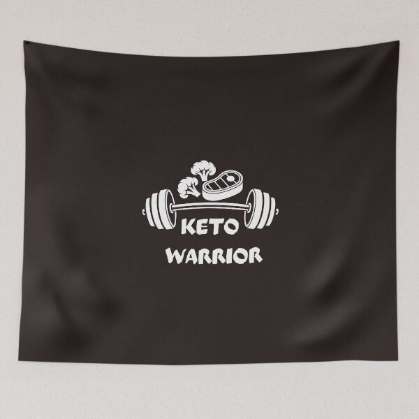 Item preview, Keto Warrior – Gym & Fitness Diet Motivation designed and sold by DOROTA-0909.