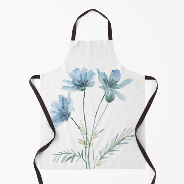 Item preview, Blue wild cornflowers designed and sold by uunaa.