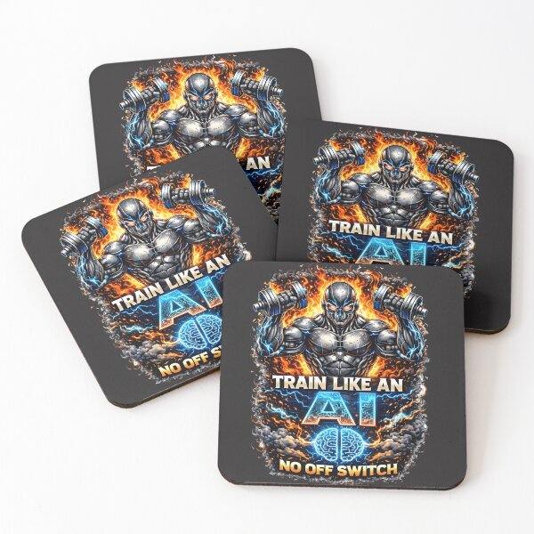 Item preview, Train Like AI No Off Switch designed and sold by Nixora.