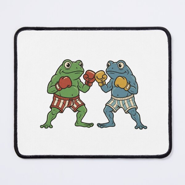 Item preview, Frog Boxing Match – Cute Animal designed and sold by SOUFIANE1991.