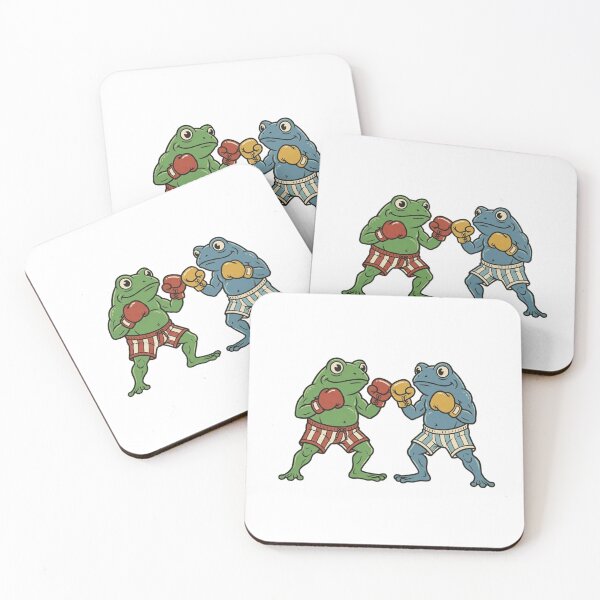 Item preview, Frog Boxing Match – Cute Animal designed and sold by SOUFIANE1991.