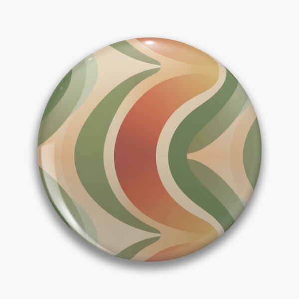 Item preview, Abstract Wavy Seamless Pattern – Warm Gradient Waves designed and sold by Midnight Veil Designs.