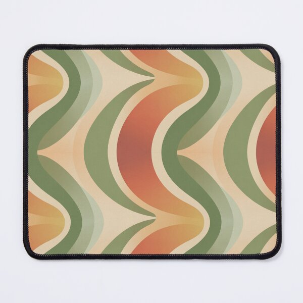 Item preview, Abstract Wavy Seamless Pattern – Warm Gradient Waves designed and sold by Midnight Veil Designs.
