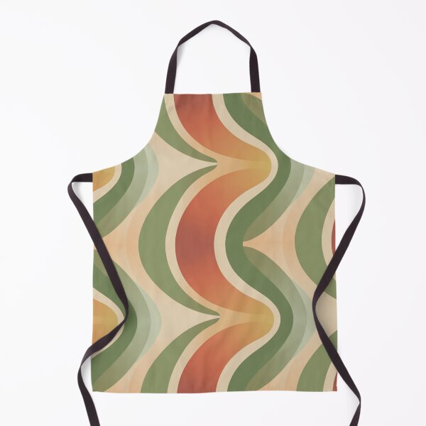 Item preview, Abstract Wavy Seamless Pattern – Warm Gradient Waves designed and sold by Midnight Veil Designs.