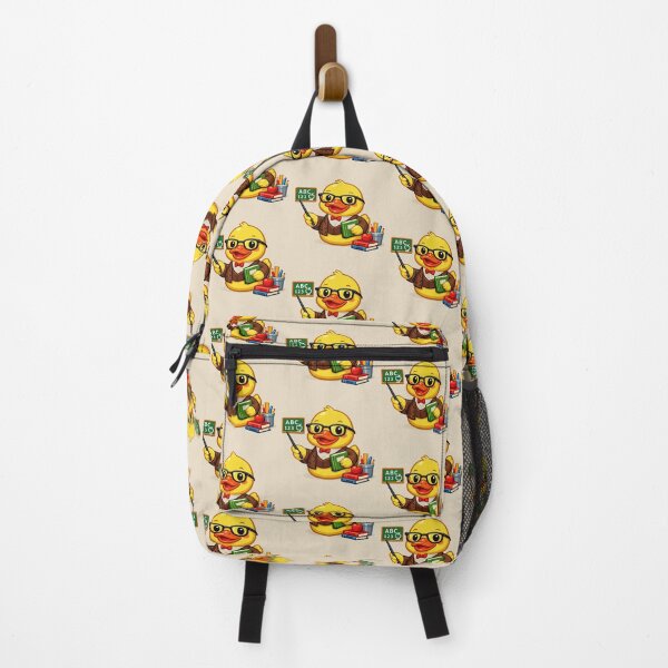 Item preview, Funny Teacher Rubber Duck Cartoon Classroom Duck designed and sold by BROHLine Studio.