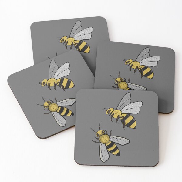 Artikelvorschau, Zwei Bienen Transparent entworfen und verkauft von jp.art.